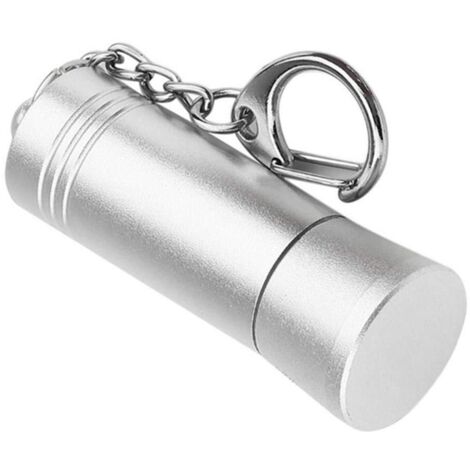 Détacheur D'étiquette Magnétique Eas en Alliage D'aluminium Porte-clés Aimant Goujon avec Clip Pratique pour Usages Multiples Intérieurs et Extérieurs