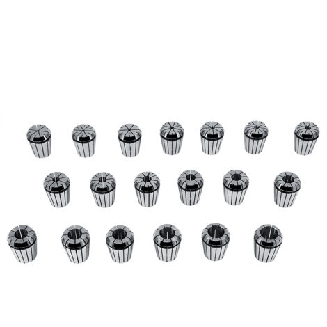 Détails sur la pince ER32 19pz Molla Clips Pinza pour fraiseuse CNC, tour, incisione