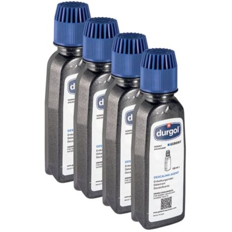 Détartrant 125 ml – Lot de 4 flacons – 147047001 – Pour détartrage Geberit AquaClean Mera, Tuma, Sela