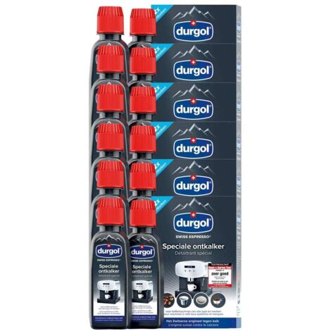 Détartrant (2x125ml) d'origine Durgol pour machine à café