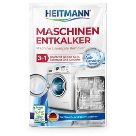 Détartrant 3 en 1 Heitmann pour lave-linge et lave-vaisselle - 175 g