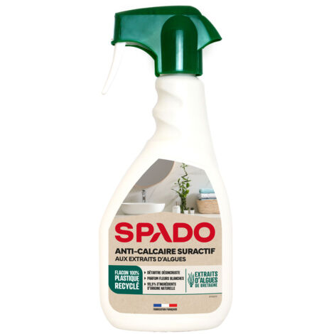 Détartrant Anti-calcaire Suractif Aux Extraits D'algues Spray 500ml - Spado