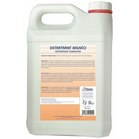 MITTENAERE SERVICE Détartrant BALNEO - Le bidon 5 litres