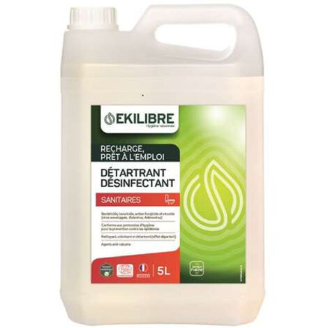 Détartrant Désinfectant pour Sanitaire Bidon de 5L - Action Pin