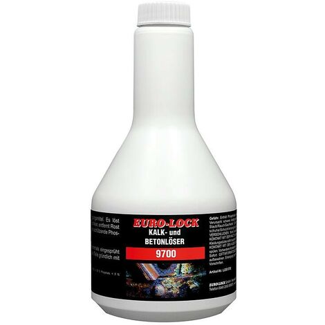 Détartrant et solvant béton EURO-LOCK LOS 9700 500ml