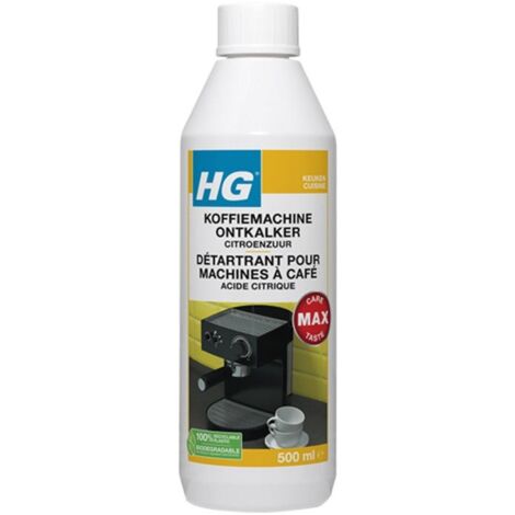 Détartrant HG pour machines à café acide citrique (500ml)