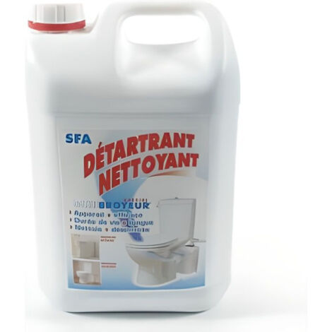 Détartrant nettoyant 5 litres – Formulé pour entretien SFA – Efficacité optimale pour usage régulier