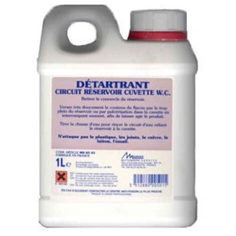 MITTENAERE SERVICE Détartrant pour circuit et réservoir de WC