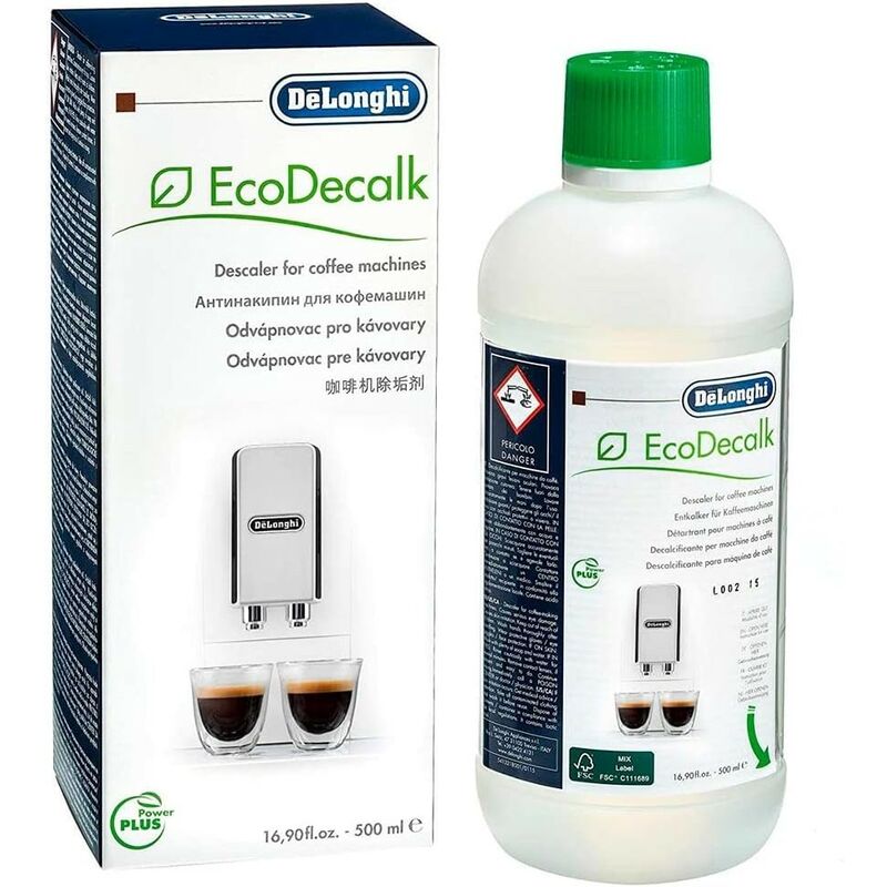 Détartrant Pour Machine à Café DELONGHI EcoDecalk (500 ml) 5513296041 Original Détartrant pour Machine à café