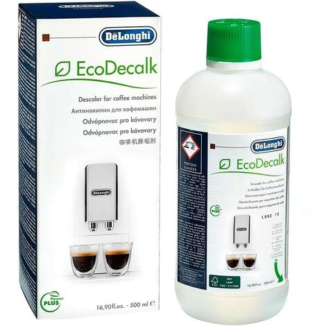 Détartrant Pour Machine à Café DELONGHI EcoDecalk (500 ml) 5513296041 Original Détartrant pour Machine à café
