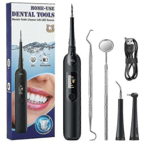Détartreur électrique, détartreur sonique, dissolvant de tartre, traitement des taches dentaires, outil de nettoyage des dents