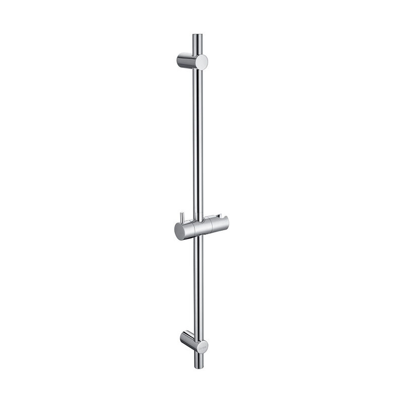 Detbom - Barre de Douche 70cm Barre de Douche avec Support de Douchette Barre Douche en Acier Inoxydable Universelle Chrome