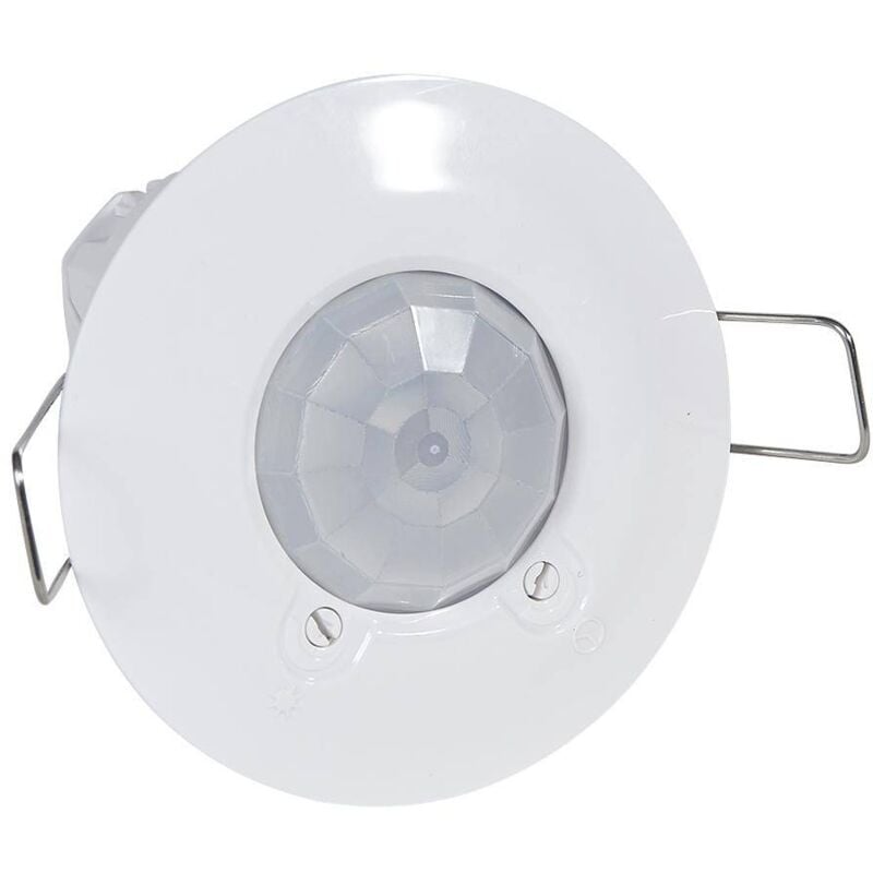 Legrand - Détecteur de mouvement autonome ECO1 3 fils avec neutre IP41 pour fixation au plafond pir 360° Faux Plafond 048941