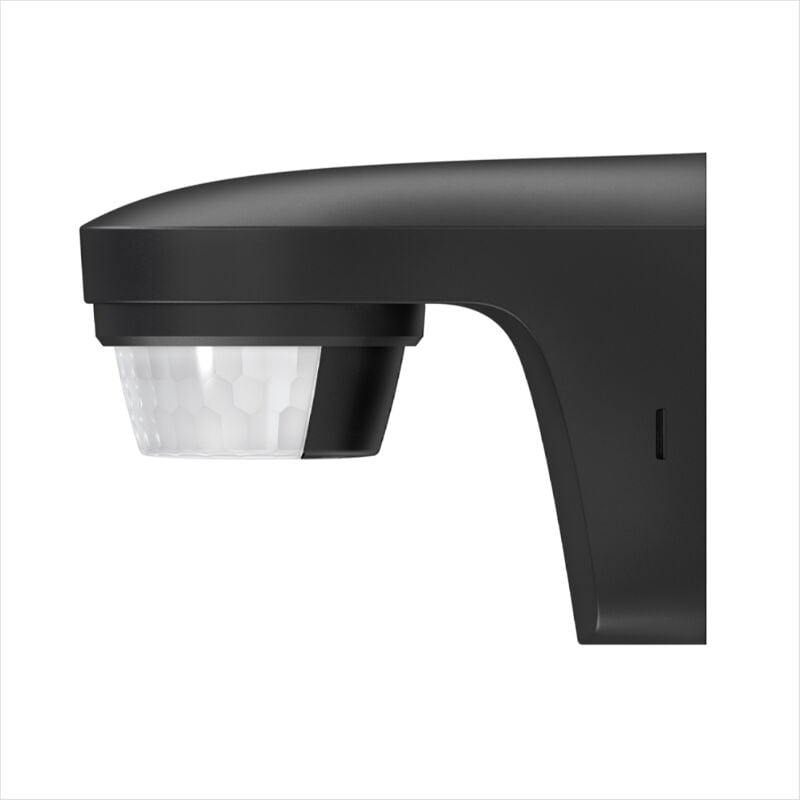 Theben - 1010506 theLuxa S180 bk - Détecteur de Mouvement (pir) - pour l'extérieur - Couverture angulaire 180 ° noir