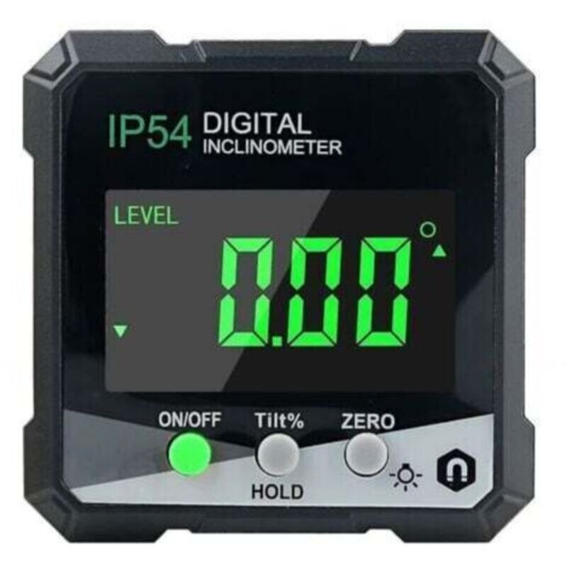 Détecteur d'angle numérique, rapporteur/jauge d'angle avec écran LCD, inclinomètre avec aimant, mesure d'angle numérique-