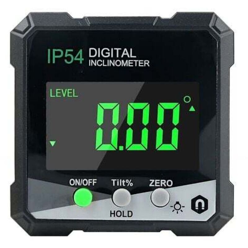 Détecteur d'angle numérique, rapporteur/jauge d'angle avec écran LCD, inclinomètre avec aimant, mesure d'angle numérique-