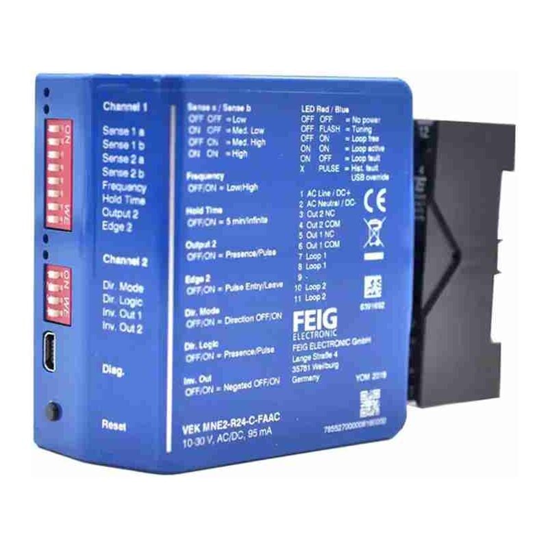 Détecteur magnétique Spira Détecteur double canal enfichable Dp2 Faac 785599