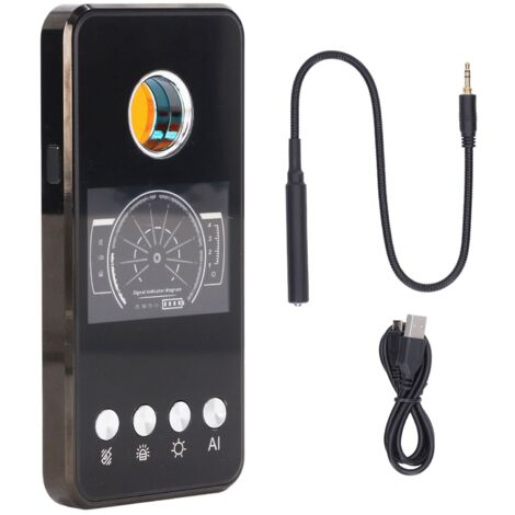 Détecteur de bugs GPS intelligent, positionnement 1MHz à 8000MHz, caméra anti-écoute dissimulée