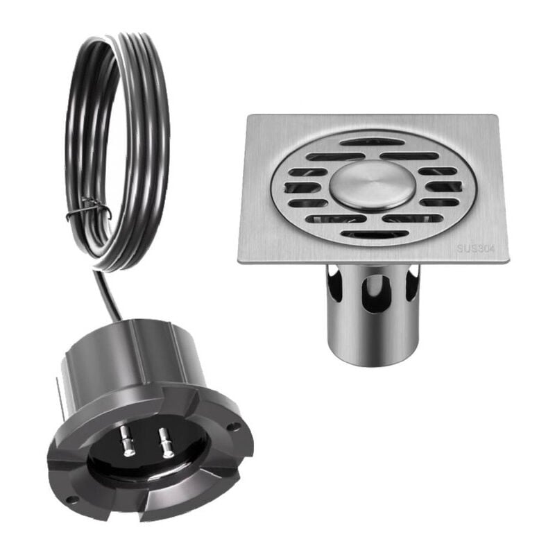 Sunxury - Détecteur de capteur d'alarme de Fuite d'eau, détecteur de capteur d'alarme d'alarme d'inondation Filaire isolé de Salle des Machines 12V+