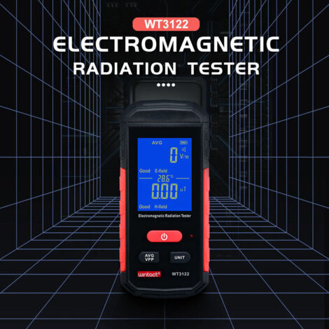 Détecteur de champ électromagnétique Mesureur de rayonnement d'ondes électromagnétiques Testeur de rayonnement de téléphone mobile