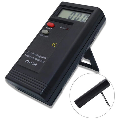Détecteur de Champs Électromagnétiques Portable - Testeur de Radiation à Double Fréquence