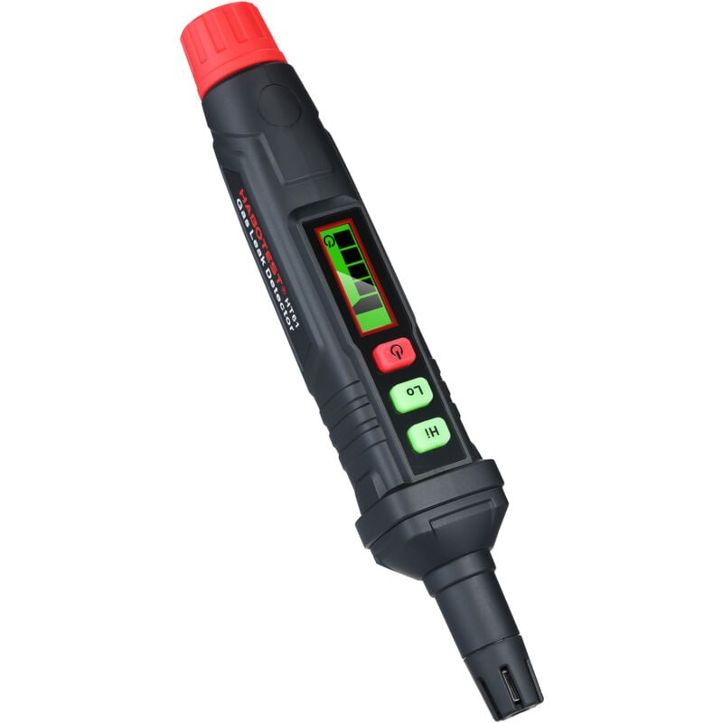 Lifcausal - Détecteur de fuite de gaz portable Détecteur de gaz combustible avec alarme sonore et visuelle pour tous les types de gaz inflammables