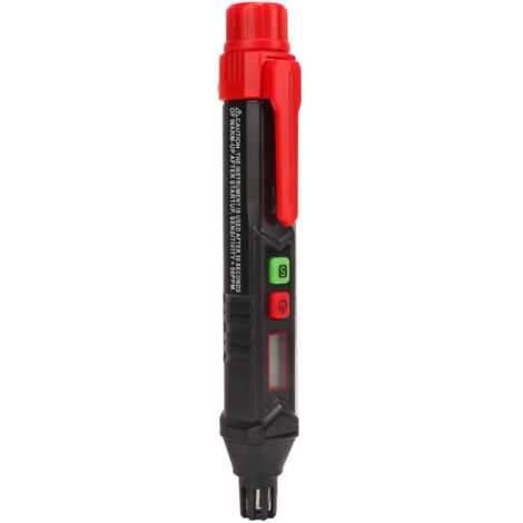 Détecteur de Fuite de Gaz, Testeur de Fuite de Gaz Combustible, Renifleur de Gaz Naturel Portable Haute Sensibilité avec écran LCD, Alimenté par Batterie, Localise les Gaz Combustibles comme le GPL, L