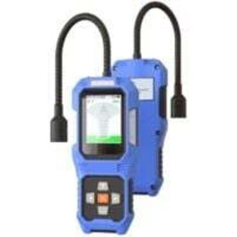Détecteur de Fuite de réfrigérant Rechargeable, détecteur de Fuite de fréon avec 3 sensibilité et 3 Types d'alarme, pour CFC,HCFC,HFC,HFO,HC pour Automobile, Maison Industrie – Bleu