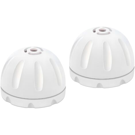 Détecteur de Fuite d'eau 2 Pack, Alarme d'Inondation 100 DB Audio Moniteur de Débordement d'Evier Alerte de Goutte Humide pour Cuisine Salle de Bain Buanderie (Pile Incluse)