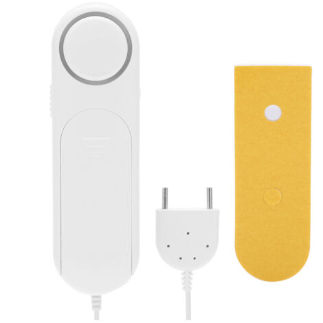 Détecteur de Fuite d'Eau Intelligent 120dB - Alarme Anti-Inondation pour Cuisine, Salle de Bain et Maison