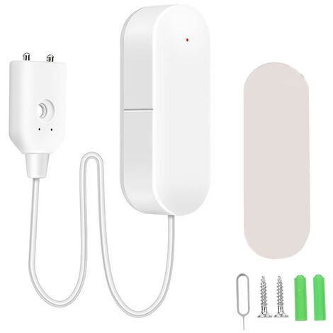 Détecteur de fuite d'eau Wifi Tuya, alarme de débordement et d'inondation, pour Amazon et Google Home