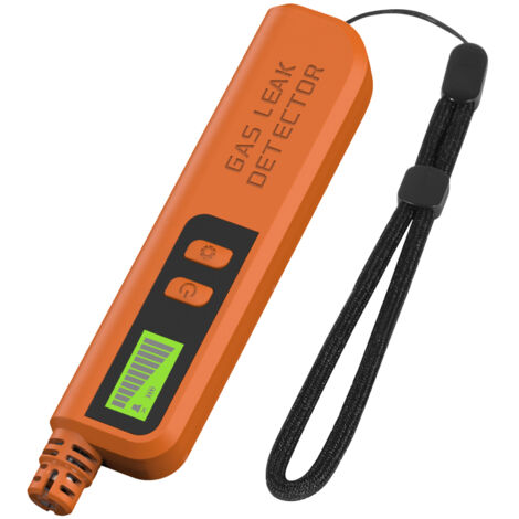 Détecteur de fuites de gaz combustibles portable QTX-1, outil de surveillance portatif, plage de détection 50–1000 ppm, alerte sonore, compatible avec le gaz naturel, le GPL, le méthane et le propane