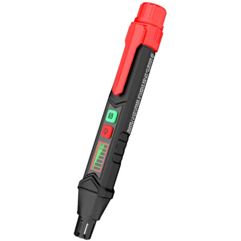 Détecteur de fuites de gaz HT60, alarme sonore et visuelle, écran LCD (méthane, propane, gaz naturel)
