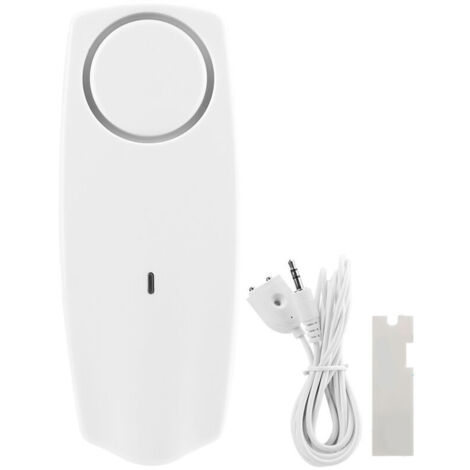 Détecteur de fuites d'eau intelligent avec capteur d'inondation Wi-Fi et batterie rechargeable incluse