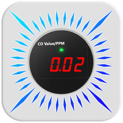 Détecteur de fuites gaz combustibles Tuya ZigBee CO, testeur portable de fuite de monoxyde de carbone, testeur concentration gaz multifonction, testeur qualité d’air domestique, alarme à distance APP,