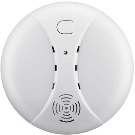 Détecteur de fumée, Alarme Incendie, Alarme de fumée avec capteur photoélectrique avancé, Alarme de 80 DB,1PCS