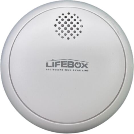 Détecteur de fumée connecté DETC650CONNECT EN14604  Lifebox