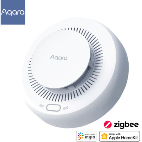 AUTRES Détecteur de fumée intelligent Aqara, alarme incendie Zigbee, alerte sonore, application de sécurité domestique, contrôle à distance, détecteur de fumée