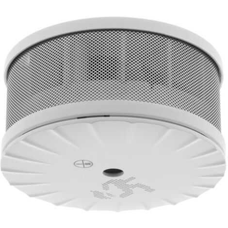 Détecteur de fumée mini design NF autonomie et garantie 10 ans - EVACUATE