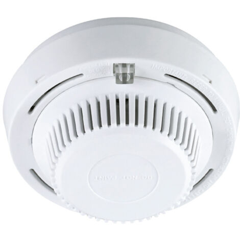 Détecteur de fumée photoélectrique dc-9v edm 10,4x5,6cm