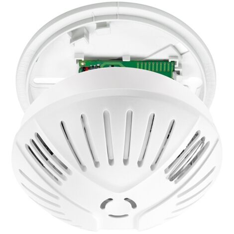 Détecteur de fumée sans fil 4269, 9 V, blanc
