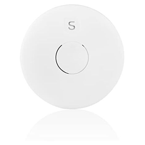 DÉTECTEUR DE FUMÉE SMARTWARES FSM-11410 - BOUTON DE TEST ET MODE SILENCE - CAPTEUR PHOTOÉLECTRIQUE 10 ANS - PILE REMPLAÇABLE 1 A