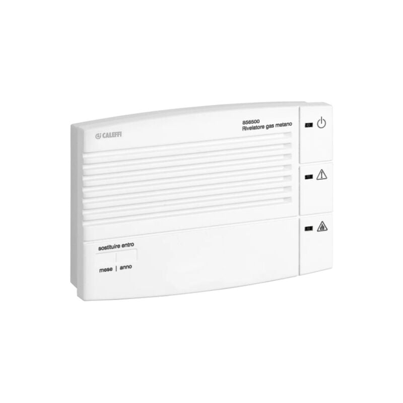 Détecteur de gaz avec capteur intégré et sortie relais pour gpl Caleffi 856502 230 v