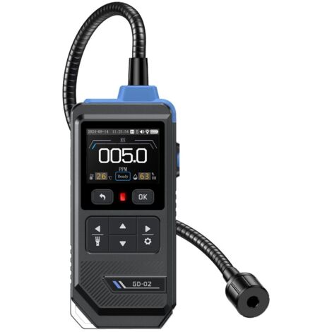 Détecteur de gaz combustible portable GD-02, écran couleur, moniteur de méthane, propane et isobutane