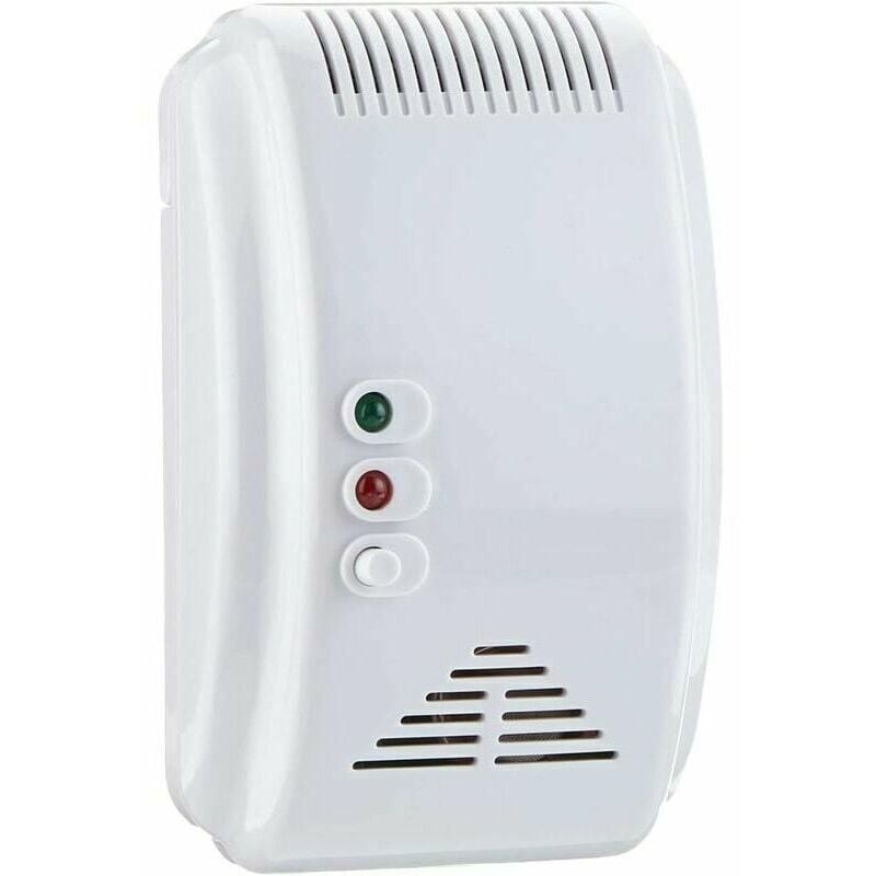 Ensoleille - Detecteur de gaz naturels et soporifiques (Blanc)115x75x35mm 12V