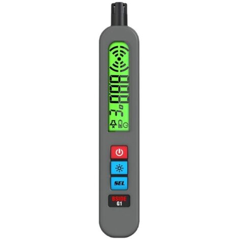 Détecteur de Gaz Rechargeable Détecteur de Fuite de Gaz Naturel avec Alarme Visuelle & Sonore et Vibration Grand Écran Stylo Détecteur Multigaz Portable pour Butane Propane Maison Camping Car
