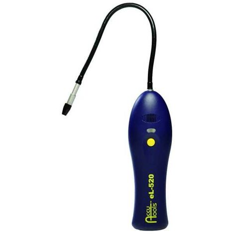 Détecteur de gaz réfrigérant EL520 – Sensibilité < 3 g/an – Alimentation 2 piles AA – Longueur de sonde 30 cm pour fuites difficiles – Sélection Cazabox