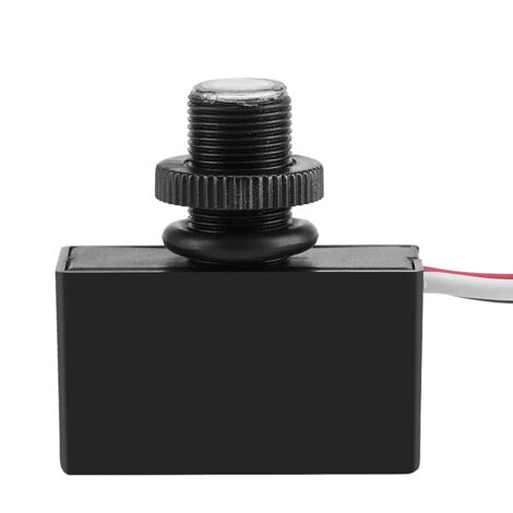 Détecteur de Lumière 120VAC, Interrupteur Photocell Automatique pour Éclairage Extérieur/Intérieur