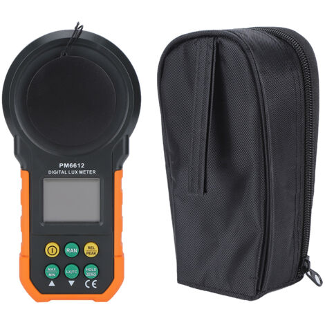 Détecteur de Lumière Portable PM6612 Luxmètre Numérique Haute Précision