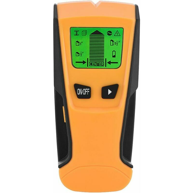 KZQ - Détecteur de Métaux 3 en 1 avec Fil de Détection en Bois pour Mur - Kit de Scanner de Métaux ac avec Écran lcd